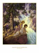 Waterfall Maxfield  Parrish