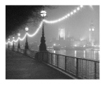River Thames by Night Shener  Hathaway