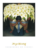 VENDEDORA DE FLORES Diego  Rivera