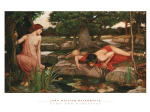 Echo and Narcissus John William  Waterhouse