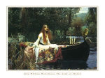 The Lady of Shallot John William  Waterhouse
