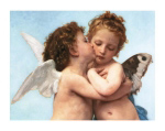 Le Premiere Baiser  William-Adolphe  Bouguereau