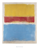 UNTITLED (YELLOW, RED AND BLUE) Mark  Rothko