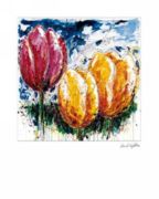 Tulip Composition II Henk  Hofstra