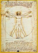 Schema delle proporzioni Leonardo  da Vinci