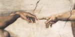 CREAZIONE DI ADAMO (det.)   Michelangelo