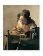 La dentelliere J.   Vermeer de Delft