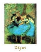Die blauen Tanzerinnen 1893 ca. Edgar  Degas