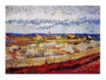 Pechers en fleurs Vincent  van Gogh