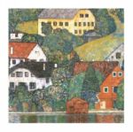 Houses at Unterach Gustav  Klimt