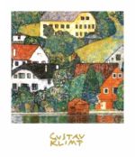 Houses at Unterach Gustav  Klimt