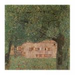 Farm - house in the Northern Austria Gustav  Klimt