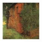 Farm-house at Kammer Gustav  Klimt