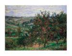 Apfelbaume bei Vatheuil, 1878 Claude  Monet