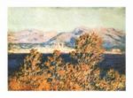Antibes, View of the Cap, Mistral Wind, 1888 Claude  Monet
