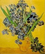 Vase avec Iris Vincent  van Gogh