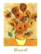 SUNFLOWERS Vincent  van Gogh