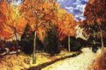 Giardino autunnale Vincent  van Gogh