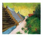 Dorfstrasse in Saintes - Maries Vincent  van Gogh