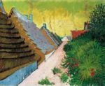 Dorfstrasse in Saintes - Maries Vincent  van Gogh
