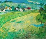 Sonnige Wiese bel Auvers, 1890 Vincent  van Gogh