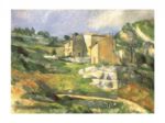 Houses at the Estaque Paul  Cezanne
