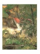 The house of Pere Lacroix at Auvers Paul  Cezanne