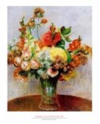Fleurs dans un Vase Pierre - Auguste  Renoir