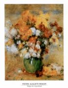 Bouquet des chrysanthemes Pierre - Auguste  Renoir