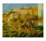 Terraces in Cagnes, 1905 Pierre - Auguste  Renoir