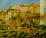 Terraces in Cagnes, 1905 Pierre - Auguste  Renoir
