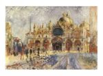 Venezia - Piazza San Marco Pierre - Auguste  Renoir