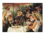 The oarsmen's breakfast Pierre - Auguste  Renoir