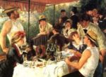 The oarsmen's breakfast Pierre - Auguste  Renoir