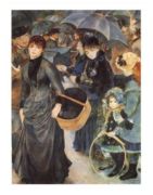 Le parapluies Pierre - Auguste  Renoir