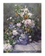 Grande vaso di fiori Pierre - Auguste  Renoir