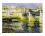 Bridge at Chatou Pierre - Auguste  Renoir