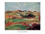 Landscape at the Pouldu Paul  Gauguin