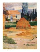 Ferme a Arles Paul  Gauguin