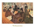 Le Moulin Rouge Henri de  Toulouse-Lautrec