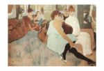 Salon in rue des Moulins Henri de  Toulouse-Lautrec