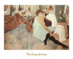 Salon in rue des Moulins Henri de  Toulouse-Lautrec