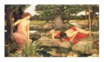 Echo and Narcissus,1903 Sir Lawrence  Tadema - Alma