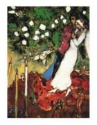 The three candels Marc  Chagall