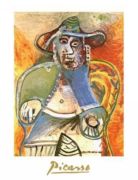 Vieil homme assis, Mougins 1970 Pablo  Picasso