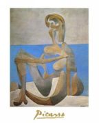 Baigneuse assise au bord de la mer, 1930 Pablo  Picasso