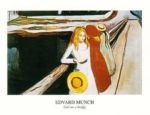 Girl on a bridge Edvard  Munch