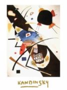Deux taches noires, 1923 Wassily   Kandinsky