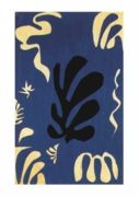 Composition fond bleu, 1951 Henri Emile Benoit  Matisse