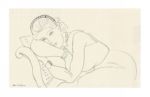 Jeune fille avec tiare, 1936 Henri Emile Benoit  Matisse